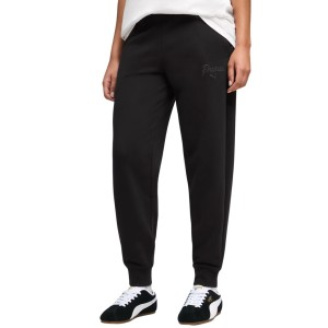 Spodnie damskie Puma ESS Script Comfort czarne 691763 01 M
