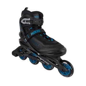 Łyżworolki Roces Icon X czarno-niebiekie 400908 00001 43