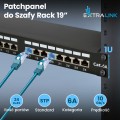 Extralink CAT6A STP | Patchpanel | 24 porty - 3095001