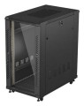 Lanberg FF01-6022-12B stojak 22U Stojak wolnostojący Czarny - 3100007