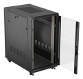 Lanberg FF01-6022-12B stojak 22U Stojak wolnostojący Czarny - 3100011