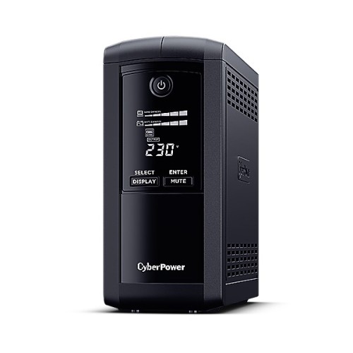 CyberPower VP700ELCD zasilacz UPS Technologia line-interactive 0,7 kVA 390 W 4 x gniazdo sieciowe - 3096641