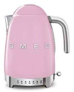 Smeg KLF04PKEU czajnik elektryczny 1,7 l 2400 W Różowy