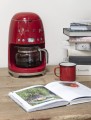Ekspres do kawy SMEG model DCF02RDEU kolor czerwony - 2580782