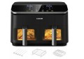 COSORI Dual Basket Chef Edition Frytownica beztłuszczowa Czarny - 2942292