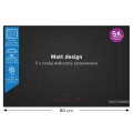 Płyta indukcyjna BOSCH PVW81CHB1E Serie 6 80 cm | PowerBoost | CombiZone | timer | czarny mat | bezramkowa - 3001204