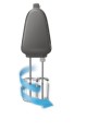 Mikser ręczny Philips HR3740/00 (450W; kolor biały) - 2497308