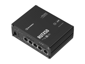 Router Teltonika RUTX50 bezprzewodowy Gigabit Ethernet 5G Stal nierdzewna