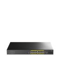Cudy GS2018PS2 Zarządzany L2 Gigabit Ethernet (10/100/1000) Obsługa PoE 1U Czarny - 2312880