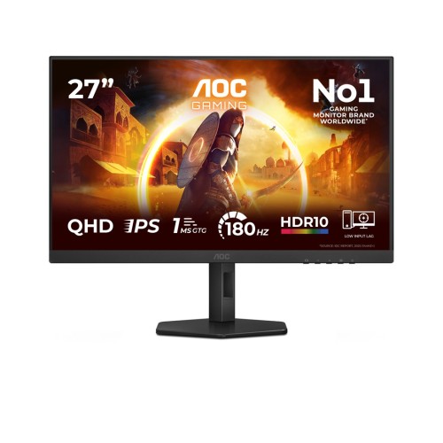 MONITOR AOC LED 27" Q27G4XF Fast IPS QHD 180Hz (OUTLET) - 2234831