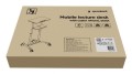 GEMBIRD MOBILNY STOLIK/BIURKO Z KÓŁKAMI, REGULACJA WYSOKOŚCI CZARNY - 2821785
