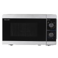 Kuchenka mikrofalowa SHARP YC-MG01E-S (800W; 20l; kolor srebrny) - 999215