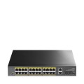 Switch Cudy GS1026PS2 Niezarządzany Gigabit Ethernet (10/100/1000) Obsługa PoE Czarny - 2815476