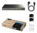 Switch Cudy GS1026PS2 Niezarządzany Gigabit Ethernet (10/100/1000) Obsługa PoE Czarny - 3105509