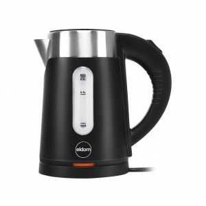 ELDOM CZAJNIK BEZPRZEWODOWY C185C TRIPO CZARNY 1000W 0,8 L, BPA-FREE, IZOLOWANY