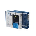 GEMBIRD UNIWERSALNY CZYTNIK KART SMART CARD USB, CZARNY - 3102580