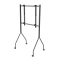 MACLEAN STAND POD TV STAND / WÓZEK DO TV MACLEAN, NA KÓŁKACH, 37-80", MAX. OBCIĄŻENIE 50KG, MAX. VESA 600X400, CZARNY, MC-180 - 3103915
