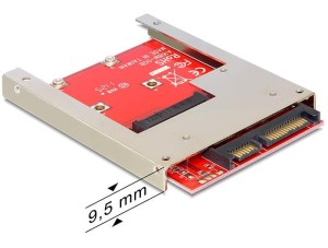 Adapter Delock SATA 22pin -> mSATA 2,5"