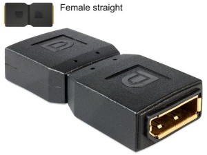 Adapter Delock DisplayPort 1.1(F) -> DisplayPort (F) beczka