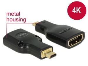 Adapter Delock HDMI (F) -> micro HDMI (M) 4K