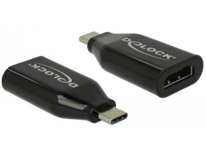 Adapter Delock USB type-C(M) - HDMI(F) 4k 60 Hz czarny