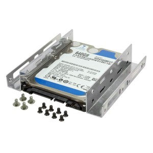 Adapter HDD LogiLink sanki 2,5 na 3,5" metal