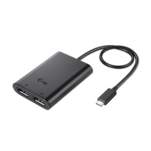 i-tec USB-C dual Display Port Video Adapter 2x DP 4K kompatybilny z Thunderbolt3