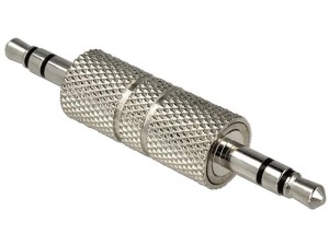 Adapter Delock Minijack 3,5mm - Minjack 3,5mm M/M srebrny metalowa obudowa