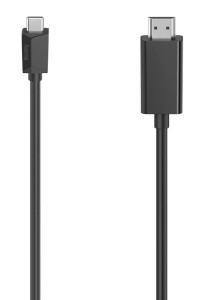 Kabel adapter Hama USB-C - HDMI 4K 1,5m czarny
