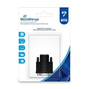Adapter VGA-DVI MediaRange MRCS172 czarny