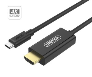 Kabel adapter Unitek Y-HD09006 USB Typ-C 3.1 - HDMI 1.8m