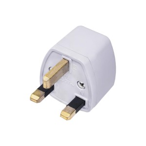 Adapter podróżny AC Akyga AK-AD-59  US / AU / UE do UK biały