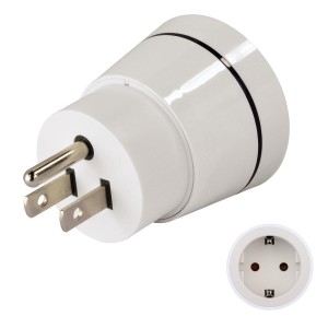 Adapter podróżny Hama PL > US