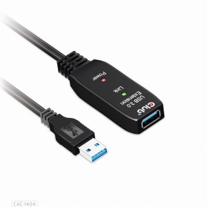 Kabel USB Club3D CAC-1404 USB TYPE A GEN 1 ACTIVE REPEATER CABLE 5METER / 16.40FT SUPPORTS UP TO 5Gbps