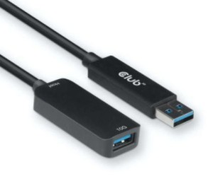 Kabel USB Club3D CAC-1411 USB 3.2 Gen2 Type-A Extension Cable 10Gbps M/F 5m