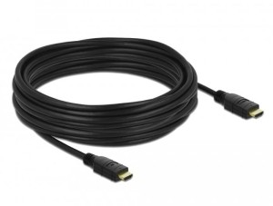 DELOCK KABEL HDMI M/M V2.0 10M AKTYWNY CZARNY 85284