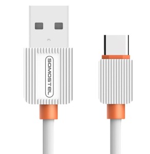 Kabel Somostel SMS-BP03 USB typ-C 2A Quick Charger 1M Powerline biały