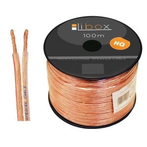 LIBOX KABEL GŁOŚNIKOWY LB0004 2X0,35MM (100MB)