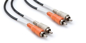 Hosa - Kabel 2 x RCA - 2 x RCA 1m