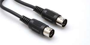 Hosa - Kabel MIDI 0.91m czarny