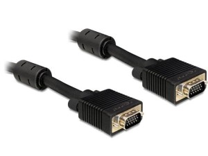 Kabel Delock VGA M/M 3m ekranowany z ferrytem