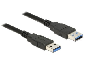 Kabel Delock USB AM-AM 3.0 0,5m czarny