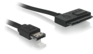 Kabel Delock Power Over ESATA->SATA 22PIN 0,5m