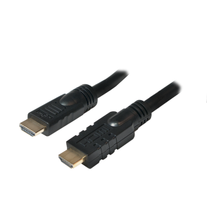 Kabel aktywny HDMI LogiLink CHA0015 High Speed czarny 15m