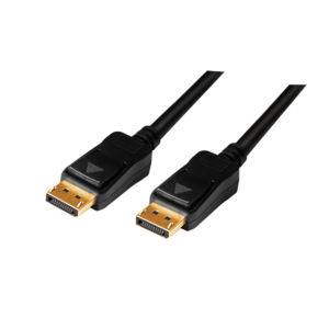 LogiLink CV0113 kabel DisplayPort 15 m Czarny