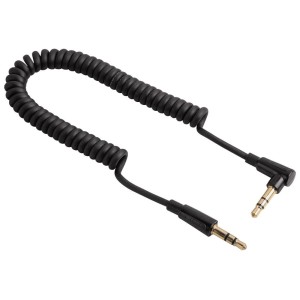 Kabel audio Hama jack 3,5mm - jack 3,5mm kątowy 0,75m