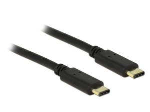 Kabel USB Delock USB type-C(M) -> USB type-C(M) 2m czarny