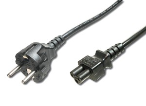 Kabel zasilający DIGITUS AK-440115-012-S Schuko prosty/IEC C5, M/Ż 1,2m