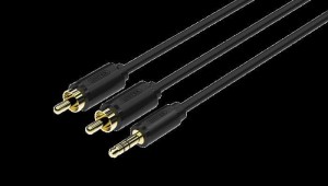Kabel Unitek miniJack 3,5mm (M) - 2x RCA (M)