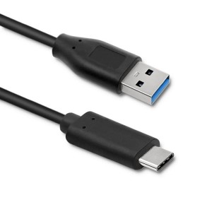 Kabel USB Qoltec 3.1 typ C męski USB 3.0 A męski 1,2m